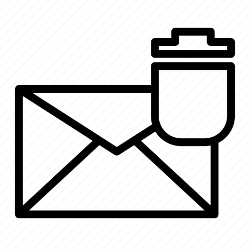 Email, trash, mail, message, letter, envelope, chat icon - Download on Iconfinder