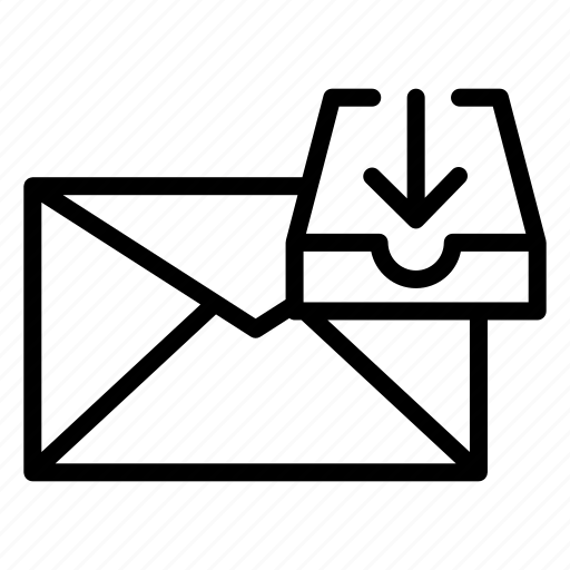Email, downlaod, mail, message, letter, envelope, download icon - Download on Iconfinder