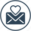 email, mail, inbox, envelope, letter, favorite, love letter 