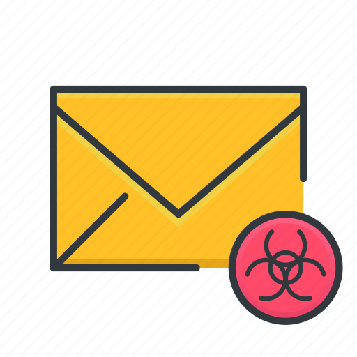 Malware, malicious, email, mail, malicious email icon - Download on Iconfinder