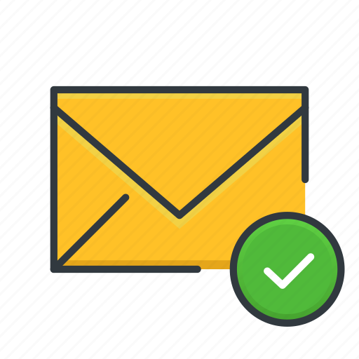 Check, email, mail, read email icon - Download on Iconfinder