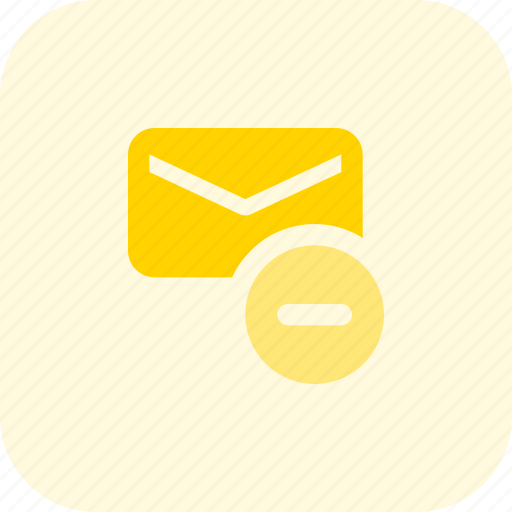 Email, delete, remove, mail icon - Download on Iconfinder