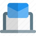 laptop, email, letter, envelope