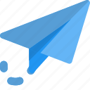 paperplane, fly, email, message