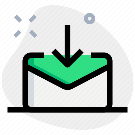 Download, from, email, message, arrow icon - Download on Iconfinder