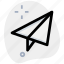 paperplane, email, message, mail 