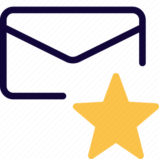 Email, favourite, star, mail icon - Download on Iconfinder