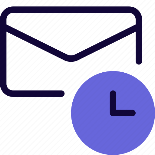 Email, pending, delay, mail icon - Download on Iconfinder