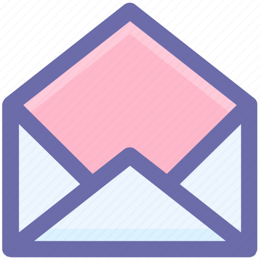 Check, email, envelope, mail, message, open letter, read icon - Download on Iconfinder
