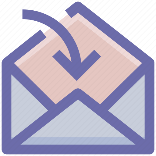 Email, envelop, envelope, letter, mail, message, received icon - Download on Iconfinder