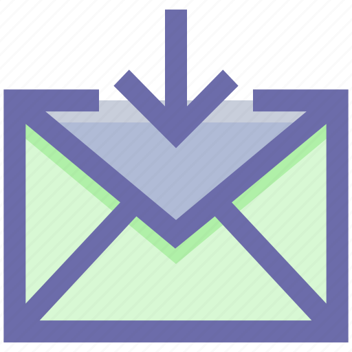 Arrow, email, envelope, inbox, letter, mesasge, message icon - Download on Iconfinder