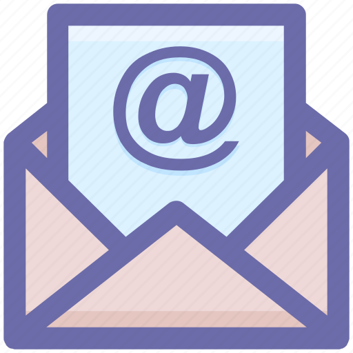 At, at sign, email, envelope, letter, message, sheet icon - Download on Iconfinder
