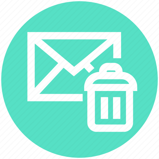 .svg, dustbin, email, envelope, letter, message, remove icon - Download on Iconfinder