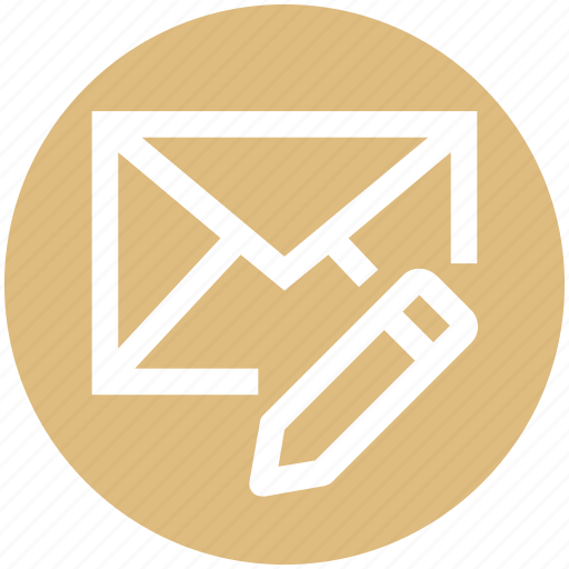 .svg, email, envelope, letter, message, pencil, writing icon - Download on Iconfinder