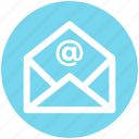 .svg, at, envelope, letter, mail, message, open