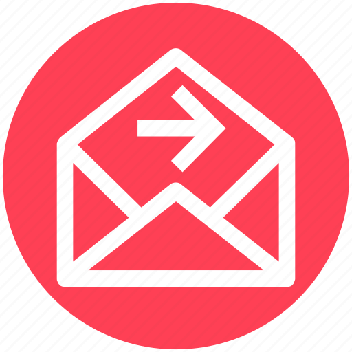 .svg, email, forward, letter, message, open, right arrow icon - Download on Iconfinder