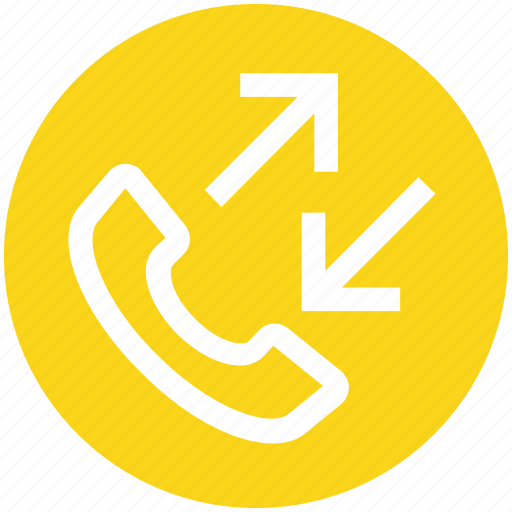 .svg, arrows, calls, incoming, outgoing, phone, telephone icon - Download on Iconfinder