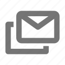 envelope, email, message, communication, inbox, letter, unread