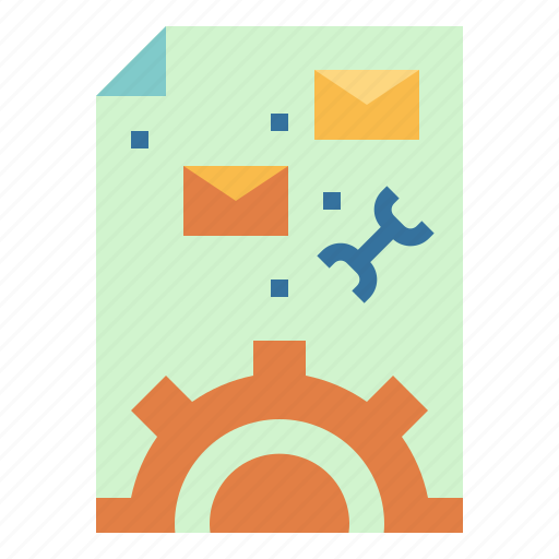 Configuration, gear, message, settings icon - Download on Iconfinder