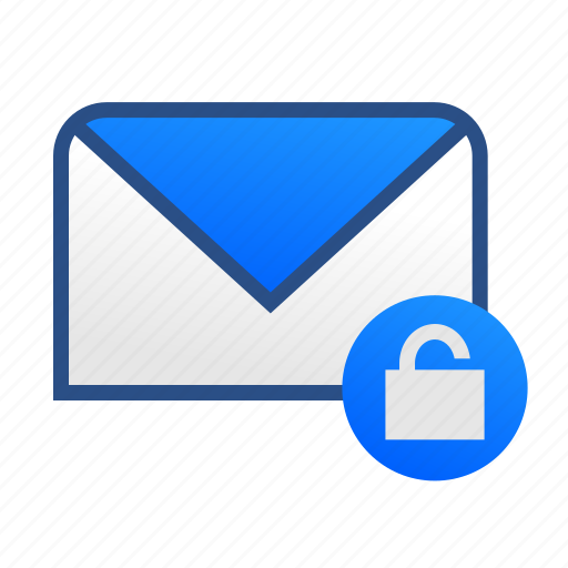 Business, communication, email, letter, mail, message, unlock icon - Download on Iconfinder