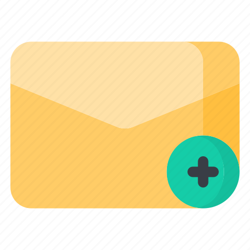 Add, email, envelope, letter, mail, message icon - Download on Iconfinder