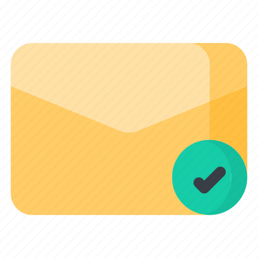 Check, email, envelope, letter, mail, message icon - Download on Iconfinder
