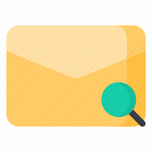 Email, envelope, letter, mail, message, search icon - Download on Iconfinder