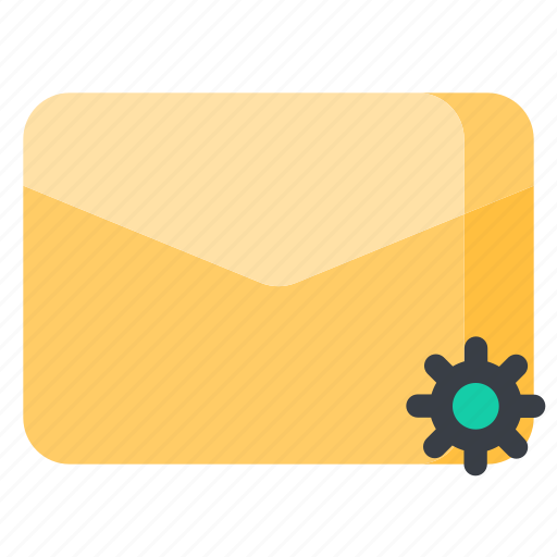 Email, envelope, letter, mail, message, setting icon - Download on Iconfinder