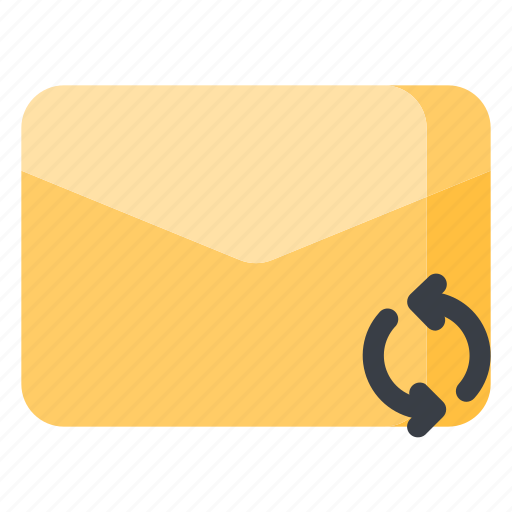 Email, envelope, letter, mail, message, sync icon - Download on Iconfinder