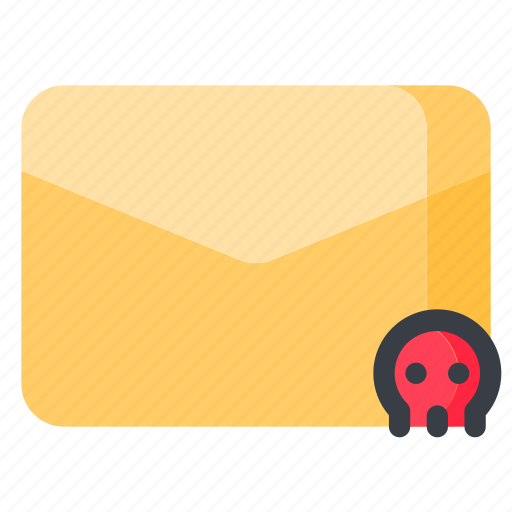 Email, envelope, letter, mail, message, virus icon - Download on Iconfinder