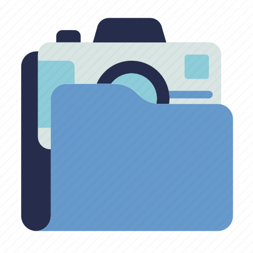 Folder, camera, picture, photo, image, photography, archive icon - Download on Iconfinder