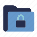 folder, lock, secure, locked, protect, file, security, protection, extension