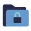 folder, lock, secure, locked, protect, file, security, protection, extension 