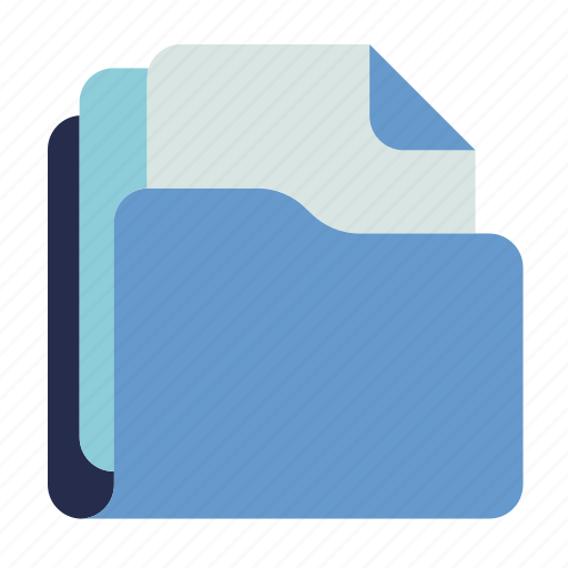 Folder, multi, doc, document, text, file, paper icon - Download on Iconfinder
