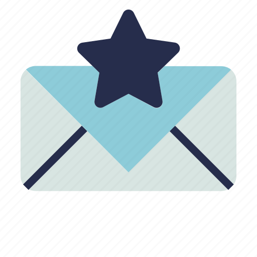 Mail, preferred, bookmark, email, star, message, chat icon - Download on Iconfinder