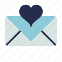 mail, preferred, bookmark, starred, heart, love, message, chat, letter