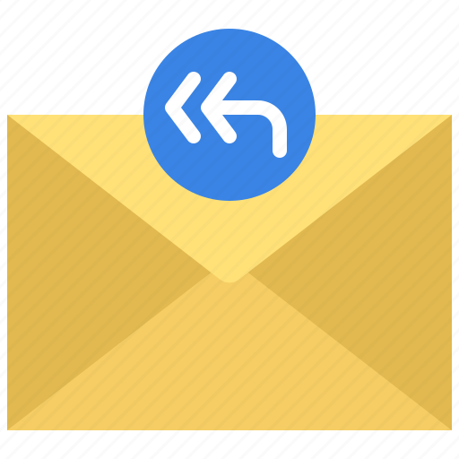 Reply all, message, mail, connection, letter, email, send icon - Download on Iconfinder