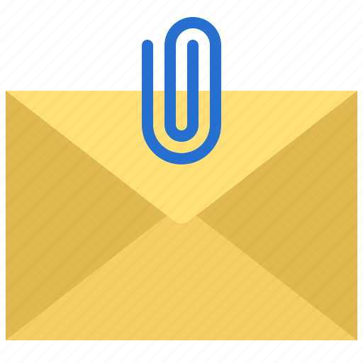 Business, document, paperclip, attach, paper, clip, email icon - Download on Iconfinder