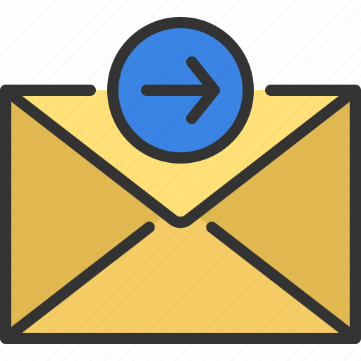 Message, forward, email, send, arrow, mail, internet icon - Download on Iconfinder