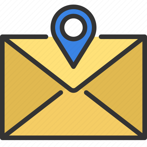Location, email, communication, business, contact, address, mail icon - Download on Iconfinder