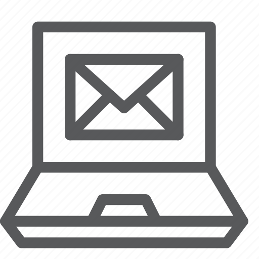 Email, laptop, envelope, inbox, letter, mail, message icon - Download on Iconfinder