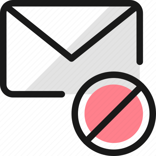 Email, action, disable icon - Download on Iconfinder