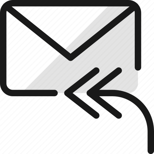 Email, all, reply, action icon - Download on Iconfinder