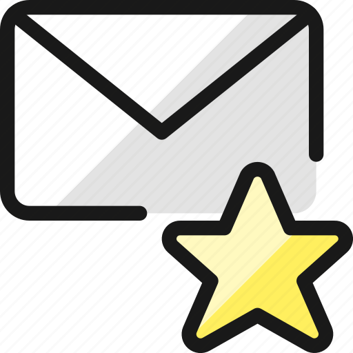Email, action, star icon - Download on Iconfinder
