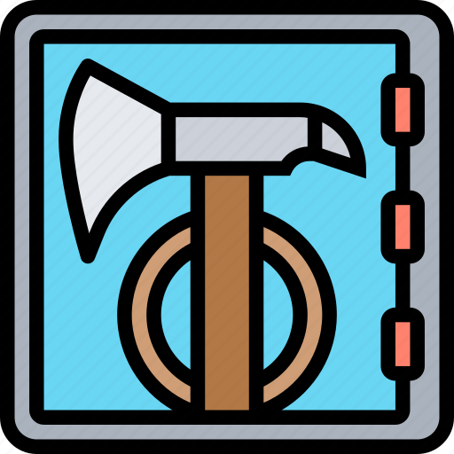 Axe, break, emergency, fire, equipment icon - Download on Iconfinder