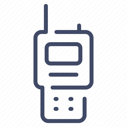 Communication, phone, radio, talkie, walkie icon - Download on Iconfinder