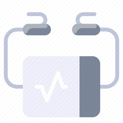 Defibrillator, doctor, health, hospital, medical icon - Download on Iconfinder
