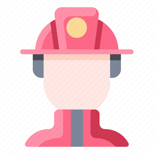 Avatar, emergency, fire, firefighter, man icon - Download on Iconfinder