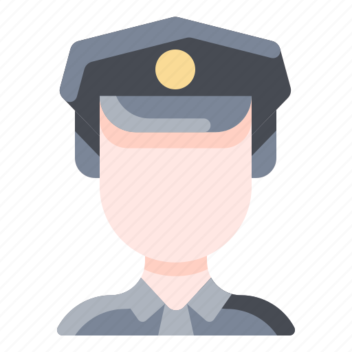 Avatar, man, officer, police, profession icon - Download on Iconfinder