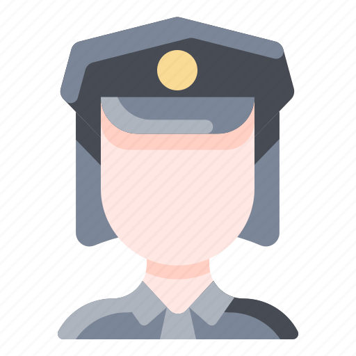 Avatar, officer, police, profession, woman icon - Download on Iconfinder